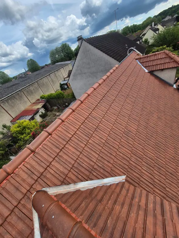 Toiture refaite par FK Compagnon dans le secteur de Amilly